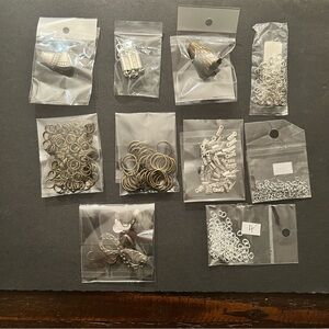 10 bundles of Assorted Jewelry Making Supplies